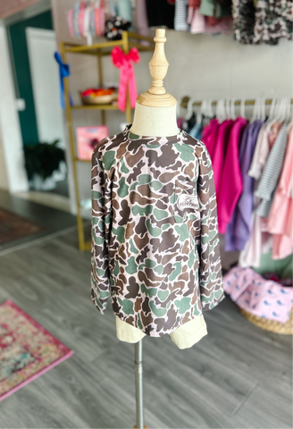 Camo Fieldstone Long Sleeve