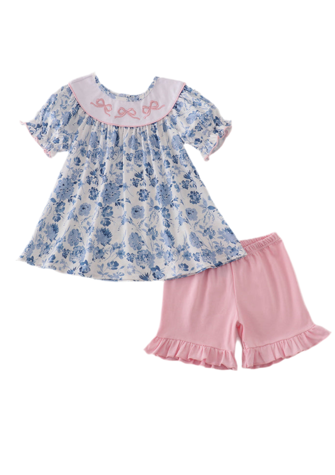 Girly Embroidered Set