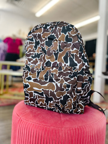 Camo BookBag