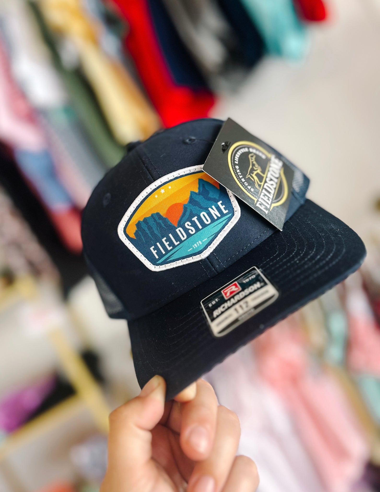 Fieldstone sunset hat - youth