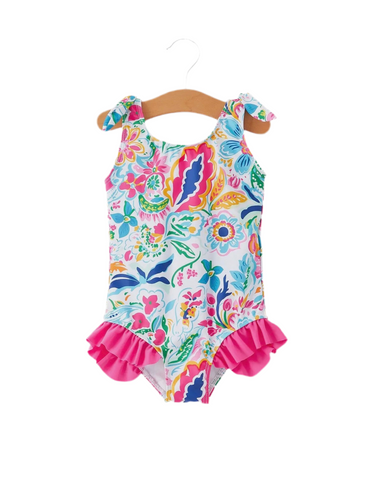 Floral Bathing Suit