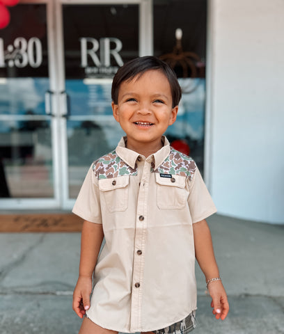 Let’s Go Hunting Button Up