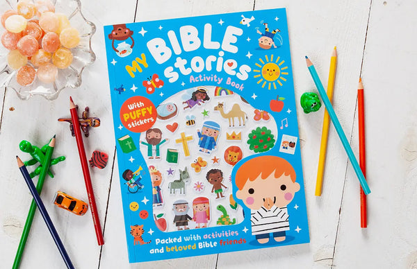 My Bible Stories Activity Book - Boys