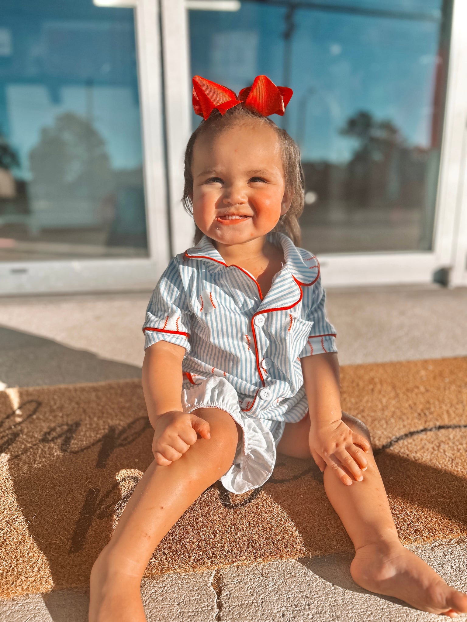 Baseball Pajamas - Girl