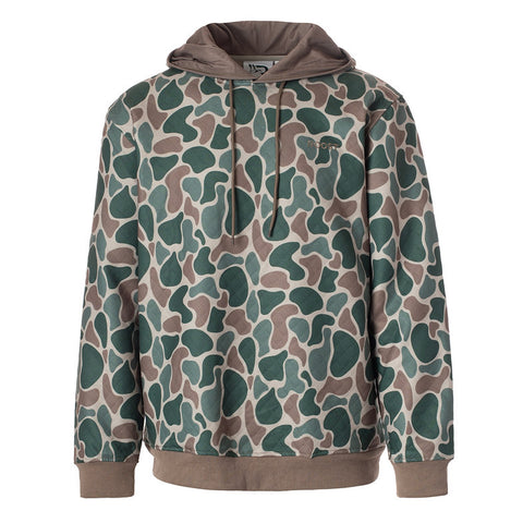 Camo Quilted Hoodie
